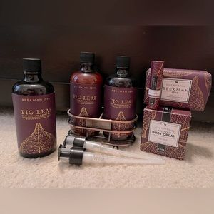 New fig leaf goat milk body set